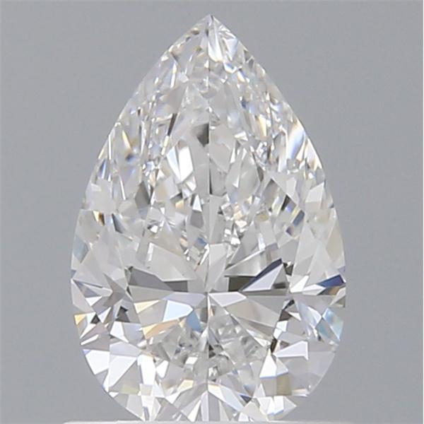 1.00 Carat Pear Loose Diamond, D, VVS1, Ideal, GIA Certified