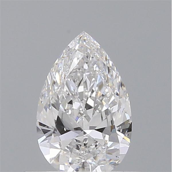 0.57 Carat Pear Loose Diamond, D, VS2, Super Ideal, GIA Certified