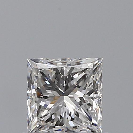 0.53 Carat Princess Loose Diamond, F, IF, Ideal, GIA Certified | Thumbnail