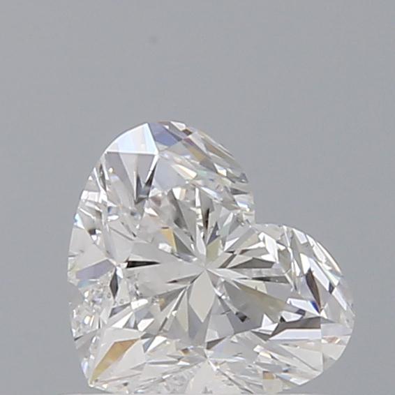 0.70 Carat Heart Loose Diamond, E, SI1, Ideal, GIA Certified | Thumbnail