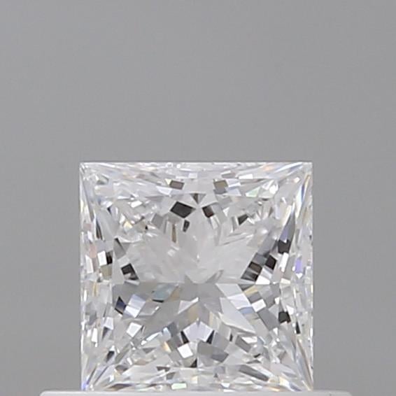 0.51 Carat Princess Loose Diamond, D, VVS2, Super Ideal, GIA Certified