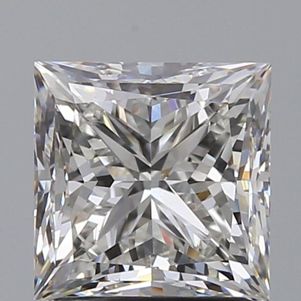 1.70 Carat Princess Loose Diamond, G, VS2, Super Ideal, GIA Certified