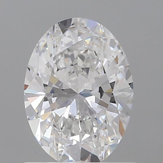 0.71 Carat Oval Loose Diamond, D, VS2, Ideal, GIA Certified