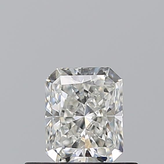 0.50 Carat Radiant Loose Diamond, H, VVS2, Very Good, GIA Certified | Thumbnail