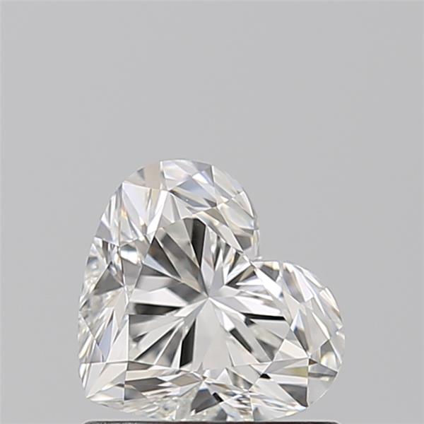0.83 Carat Heart Loose Diamond, H, VVS2, Ideal, GIA Certified