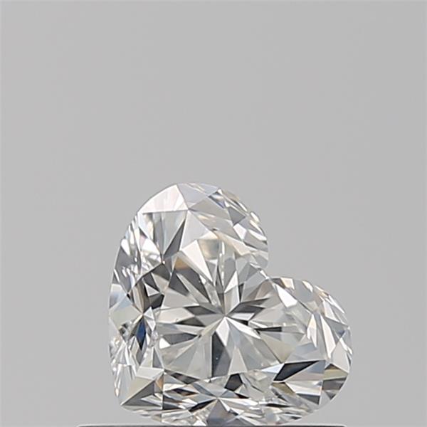 0.72 Carat Heart Loose Diamond, H, VS2, Super Ideal, GIA Certified | Thumbnail
