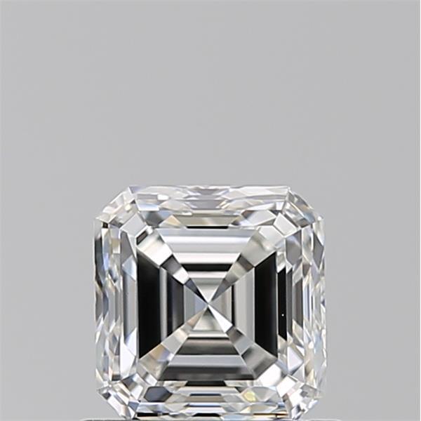 0.90 Carat Asscher Loose Diamond, H, VVS2, Ideal, GIA Certified