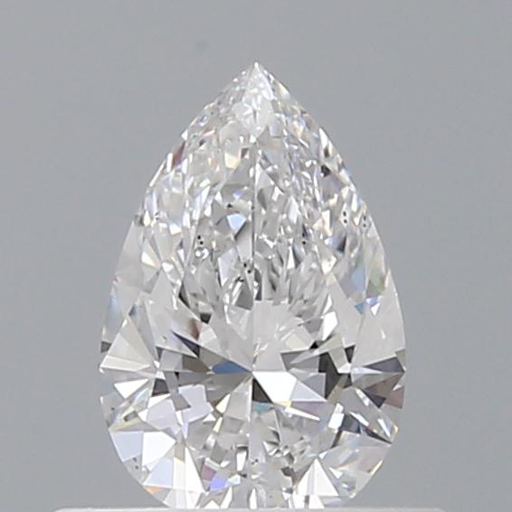 0.52 Carat Pear Loose Diamond, D, VS2, Super Ideal, GIA Certified | Thumbnail