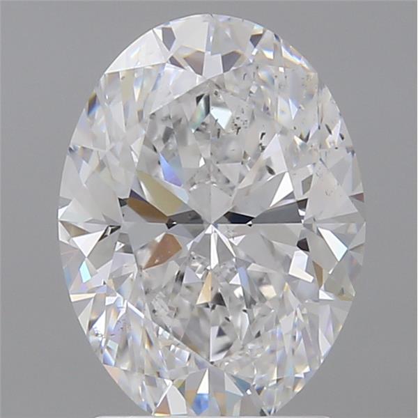 2.01 Carat Oval Loose Diamond, D, SI1, Super Ideal, GIA Certified