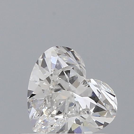 0.50 Carat Heart Loose Diamond, F, VS1, Ideal, GIA Certified | Thumbnail