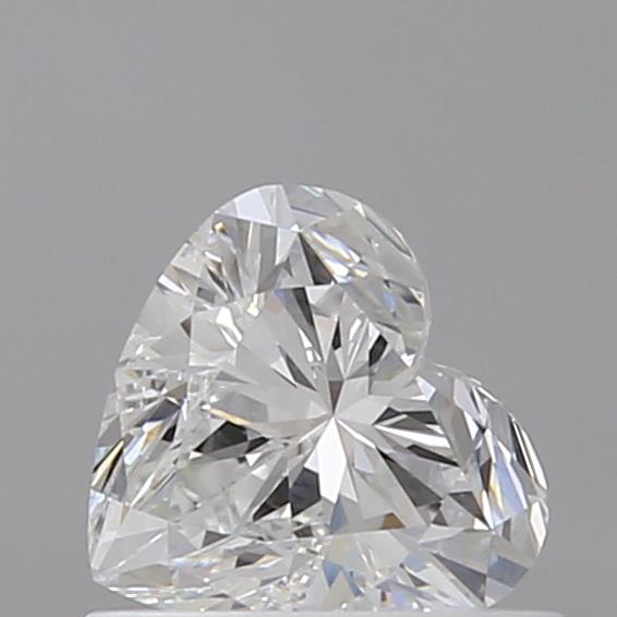 0.70 Carat Heart Loose Diamond, E, VVS2, Ideal, GIA Certified