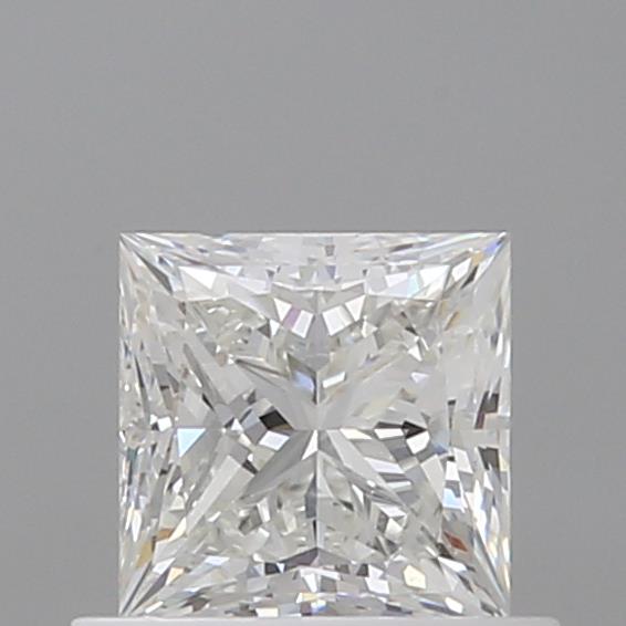 0.70 Carat Princess Loose Diamond, H, VVS2, Super Ideal, GIA Certified | Thumbnail