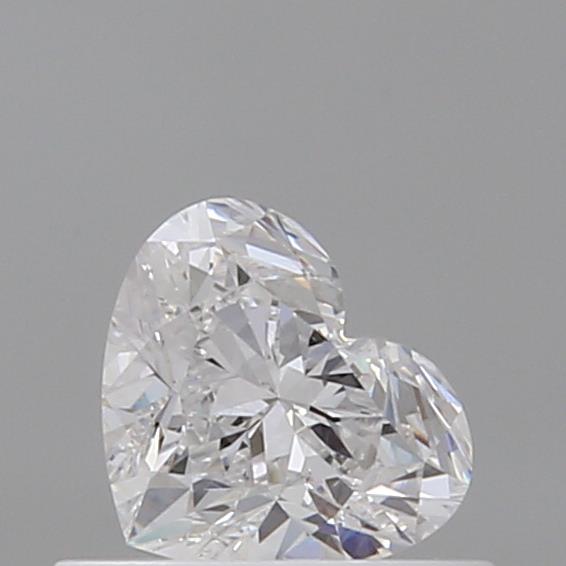 0.51 Carat Heart Loose Diamond, E, IF, Super Ideal, GIA Certified | Thumbnail