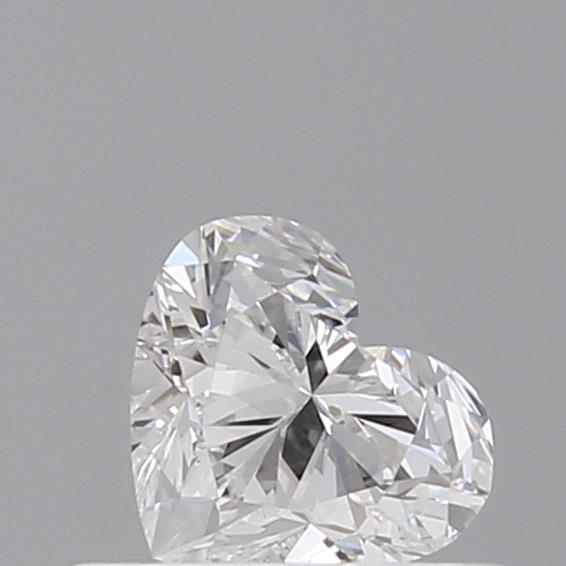 0.51 Carat Heart Loose Diamond, E, VVS2, Super Ideal, GIA Certified | Thumbnail