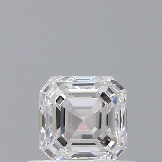 0.50 Carat Asscher Loose Diamond, D, VVS2, Ideal, GIA Certified