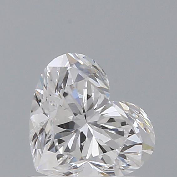 0.72 Carat Heart Loose Diamond, D, SI1, Super Ideal, GIA Certified