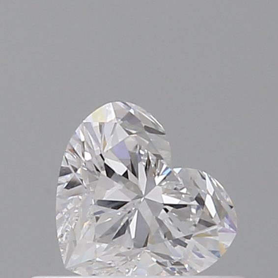 0.50 Carat Heart Loose Diamond, D, VVS1, Super Ideal, GIA Certified | Thumbnail