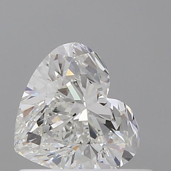 0.70 Carat Heart Loose Diamond, H, VVS2, Ideal, GIA Certified | Thumbnail