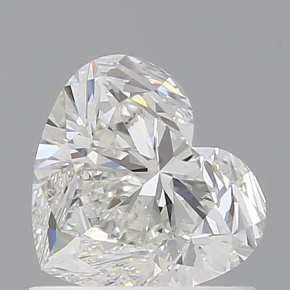 1.00 Carat Heart Loose Diamond, H, VVS1, Super Ideal, GIA Certified | Thumbnail