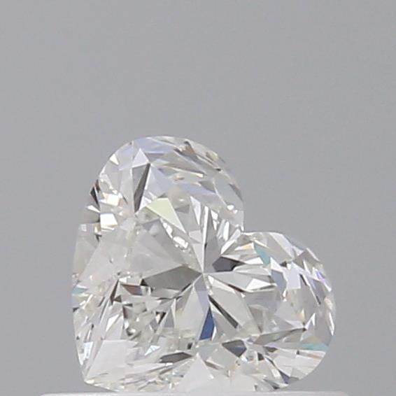 0.53 Carat Heart Loose Diamond, G, VVS2, Super Ideal, GIA Certified | Thumbnail
