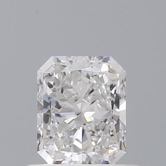 0.52 Carat Radiant Loose Diamond, D, VVS2, Super Ideal, GIA Certified