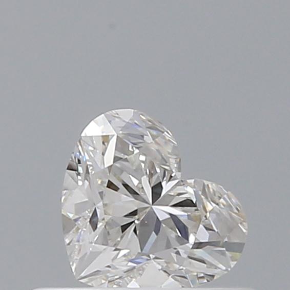 0.50 Carat Heart Loose Diamond, G, VS1, Ideal, GIA Certified