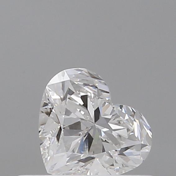 0.50 Carat Heart Loose Diamond, F, VVS1, Ideal, GIA Certified | Thumbnail