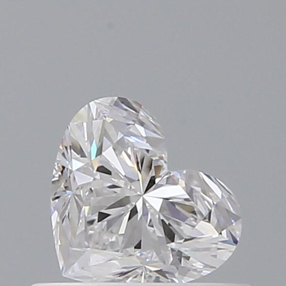 0.58 Carat Heart Loose Diamond, D, VS1, Ideal, GIA Certified | Thumbnail