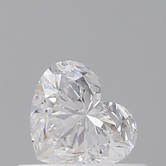 0.50 Carat Heart Loose Diamond, D, VS2, Ideal, GIA Certified