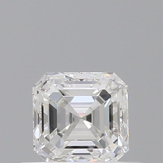 0.50 Carat Asscher Loose Diamond, H, VVS1, Ideal, GIA Certified | Thumbnail