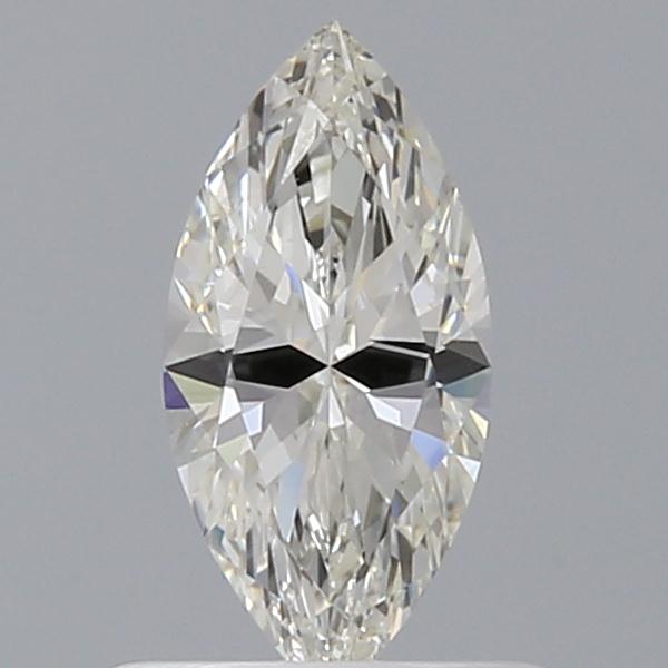 0.50 Carat Marquise Loose Diamond, J, VS1, Super Ideal, GIA Certified