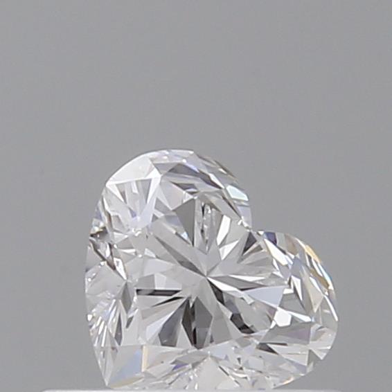 0.52 Carat Heart Loose Diamond, D, VS1, Super Ideal, GIA Certified