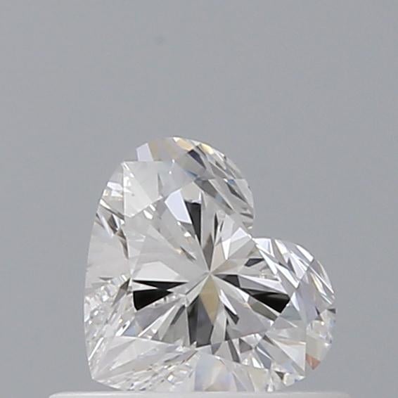 0.51 Carat Heart Loose Diamond, D, VVS2, Ideal, GIA Certified