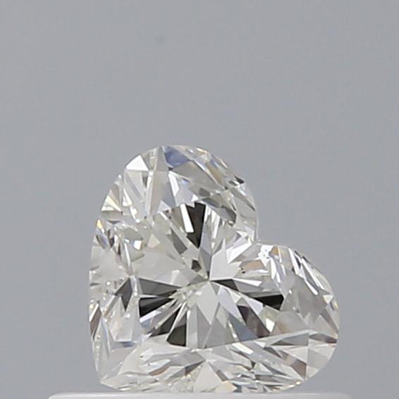 0.52 Carat Heart Loose Diamond, I, VS2, Ideal, GIA Certified