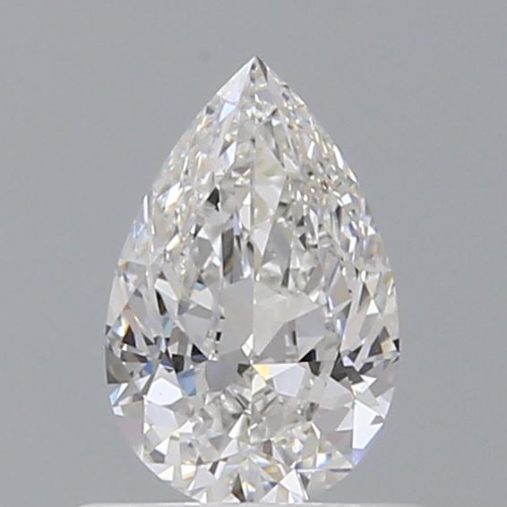 0.52 Carat Pear Loose Diamond, F, IF, Ideal, GIA Certified | Thumbnail