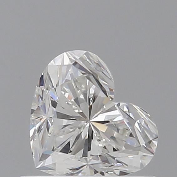 0.73 Carat Heart Loose Diamond, H, VVS2, Super Ideal, GIA Certified