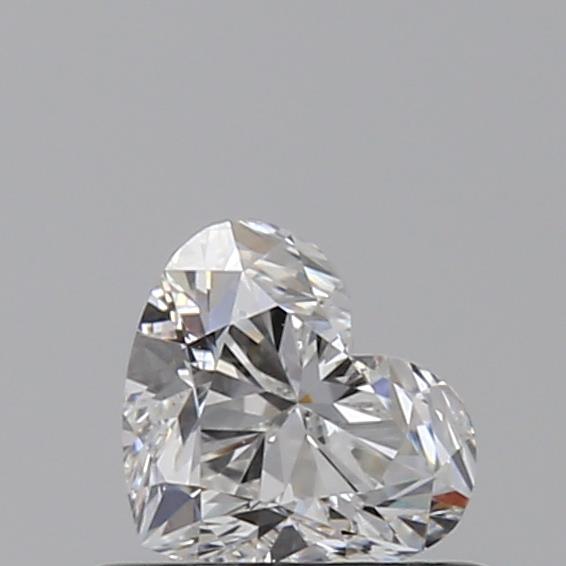 0.50 Carat Heart Loose Diamond, F, VS2, Super Ideal, GIA Certified | Thumbnail