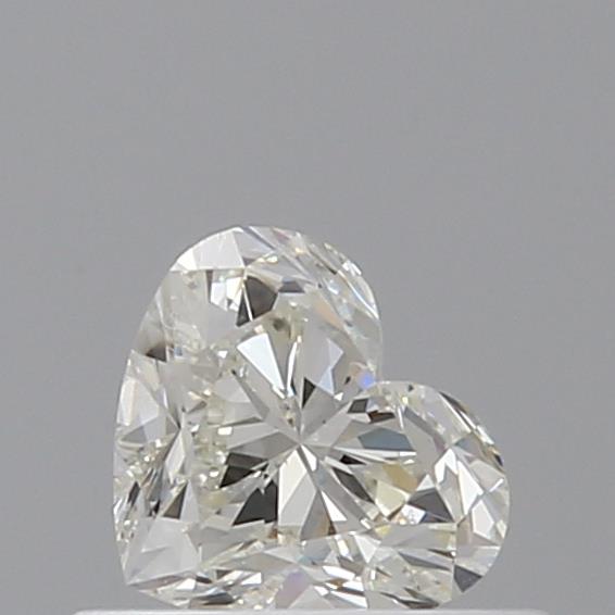 0.50 Carat Heart Loose Diamond, J, VS1, Super Ideal, GIA Certified