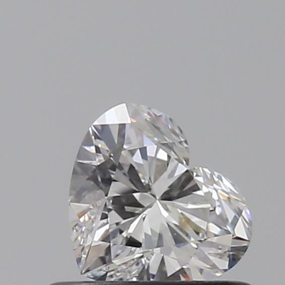 0.50 Carat Heart Loose Diamond, F, VVS2, Super Ideal, GIA Certified | Thumbnail