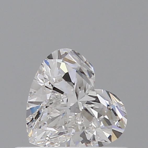 0.53 Carat Heart Loose Diamond, F, VS2, Super Ideal, GIA Certified