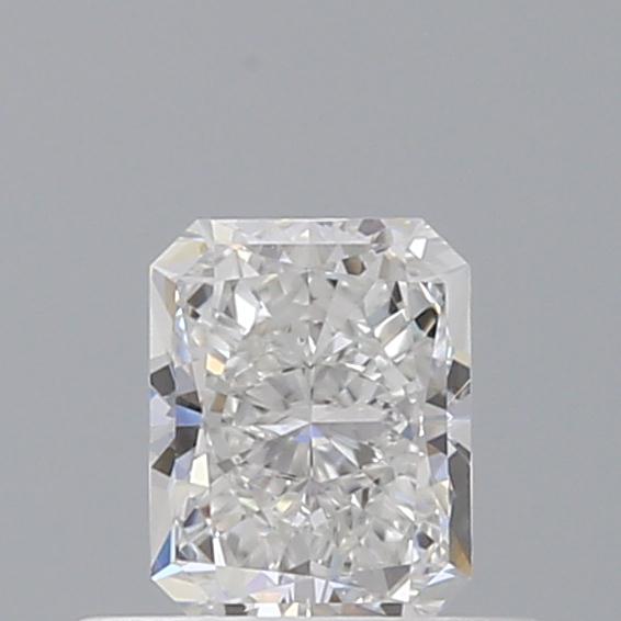 0.50 Carat Radiant Loose Diamond, E, VVS1, Super Ideal, GIA Certified