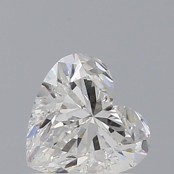 0.71 Carat Heart Loose Diamond, H, VVS1, Super Ideal, GIA Certified