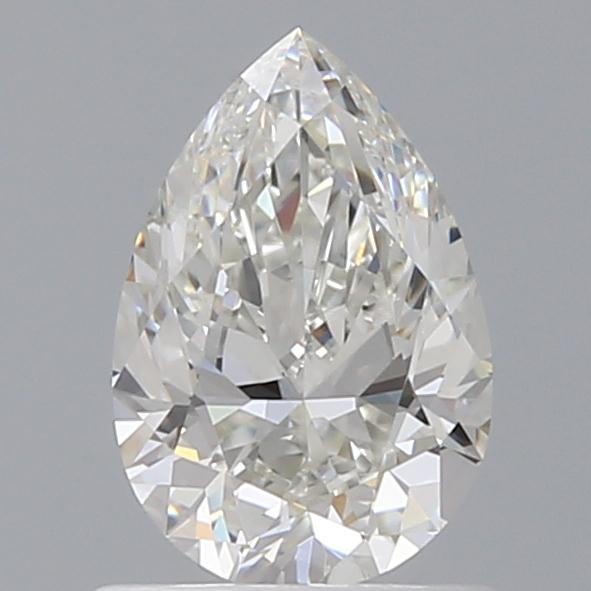 0.80 Carat Pear Loose Diamond, H, IF, Ideal, GIA Certified