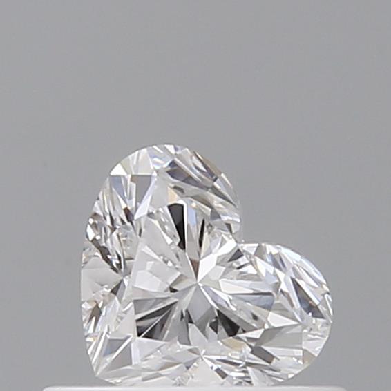 0.50 Carat Heart Loose Diamond, D, VS1, Super Ideal, GIA Certified
