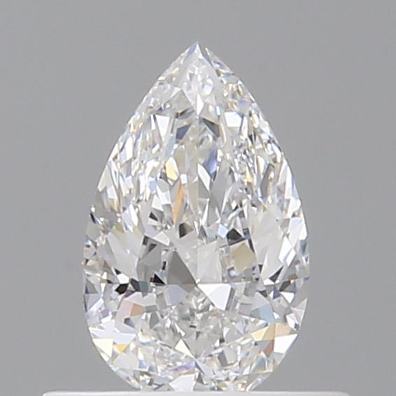 0.50 Carat Pear Loose Diamond, E, VVS1, Super Ideal, GIA Certified