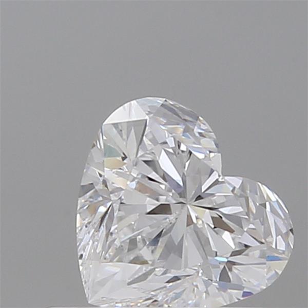 0.83 Carat Heart Loose Diamond, D, VS1, Super Ideal, GIA Certified | Thumbnail