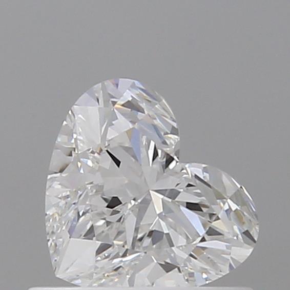 0.70 Carat Heart Loose Diamond, F, VVS1, Super Ideal, GIA Certified