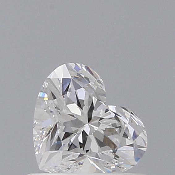 0.54 Carat Heart Loose Diamond, D, VS2, Super Ideal, GIA Certified | Thumbnail