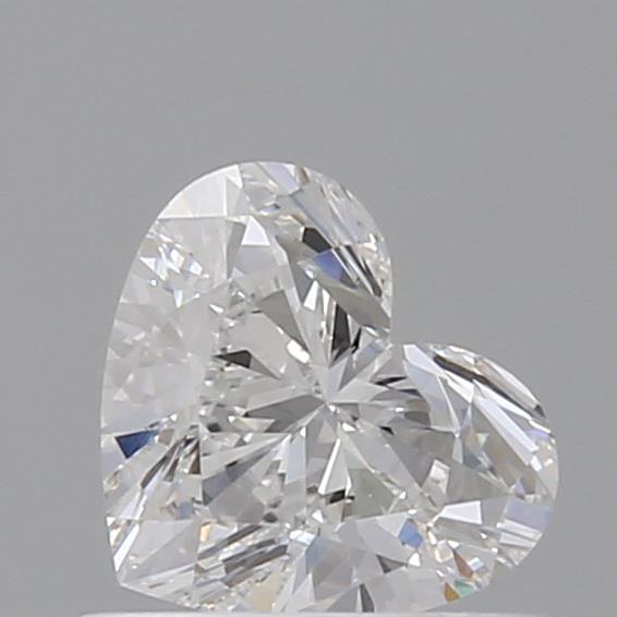 0.70 Carat Heart Loose Diamond, F, VVS2, Ideal, GIA Certified | Thumbnail