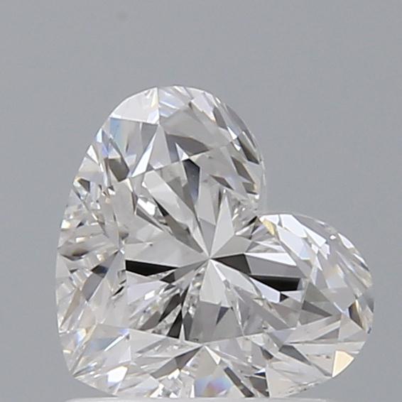 1.01 Carat Heart Loose Diamond, E, VS2, Super Ideal, GIA Certified